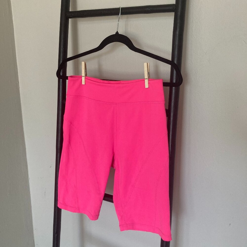 Free People Bike Shorts - Hot Pink - Free People Movement